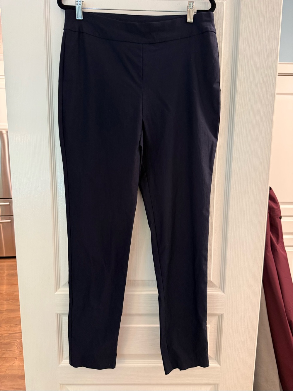 Women's Chico’s Navy Slim Stretch Pull-On Pants